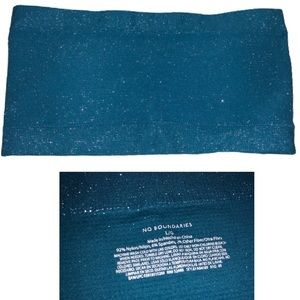 Teal Glittery Bandeau